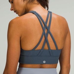 Lululemon Energy Bra High-Neck Longline Rib